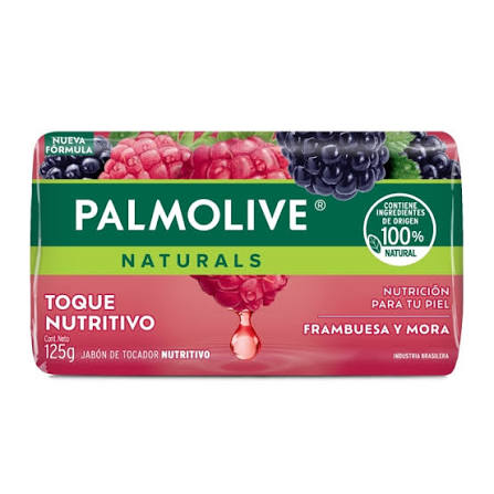 JABON DE TOCADOR PALMOLIVE 85 GRS FRAMBUESA Y MORA